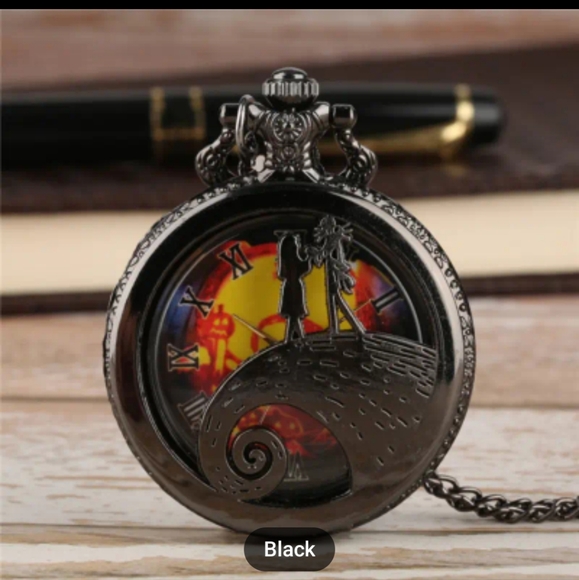 Various Nightmare Before Christmas Pocket Watches.  Choose 1.  See ALL p… - Picture 3 of 16